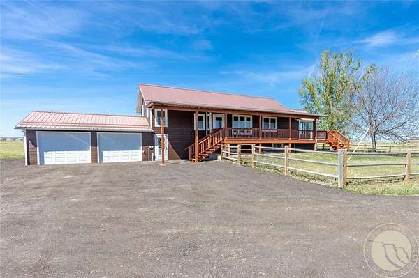 40 Acres of Land with Home for Sale in Ballantine, Montana