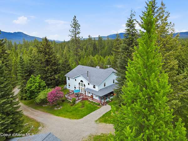 27.5 Acres of Land with Home for Sale in Athol, Idaho