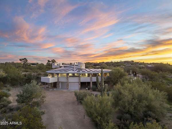 2 Acres of Land with Home for Sale in Carefree, Arizona