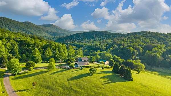 8 Acres of Land with Home for Sale in Blairsville, Georgia