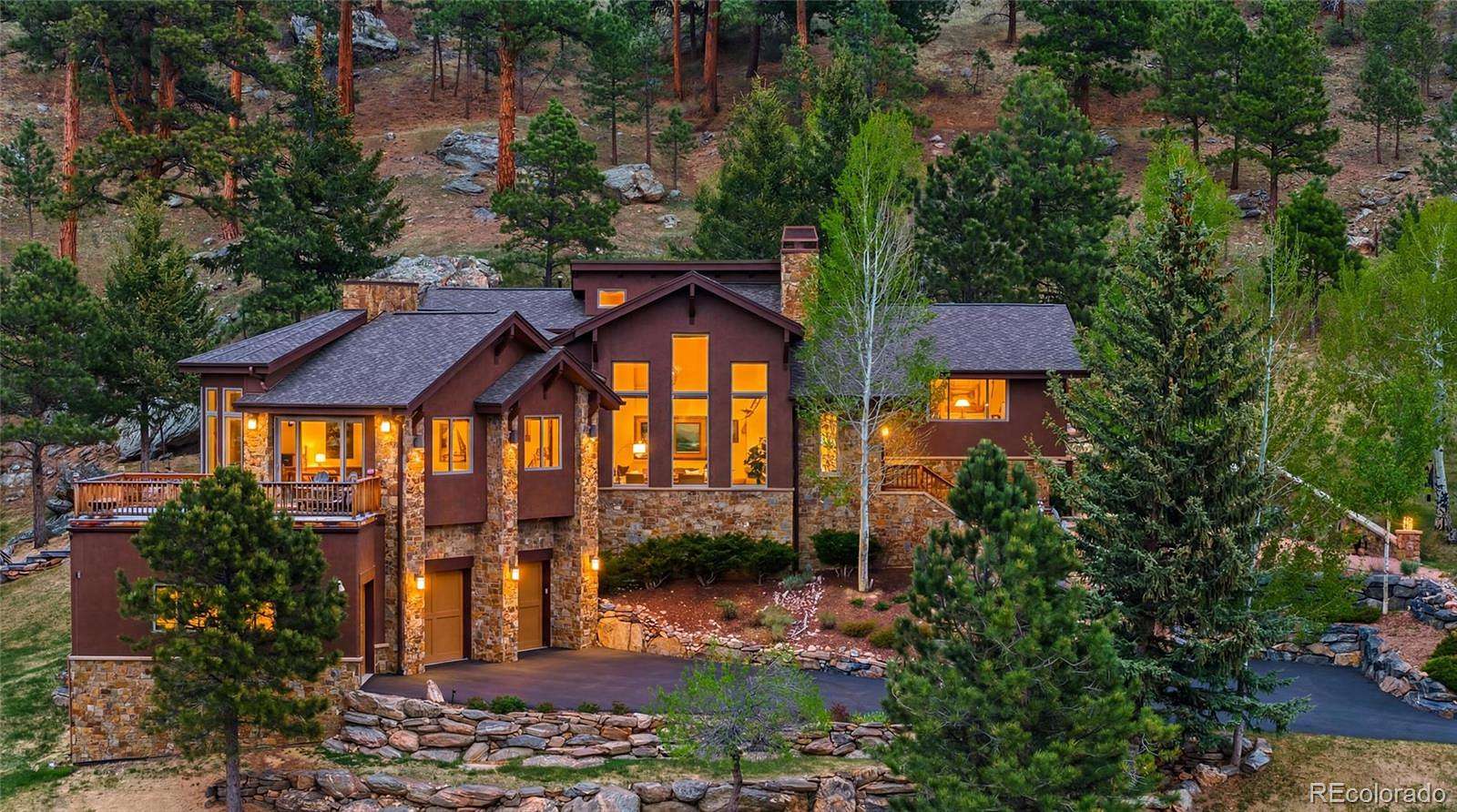 1.63 Acres of Land with Home for Sale in Evergreen, Colorado