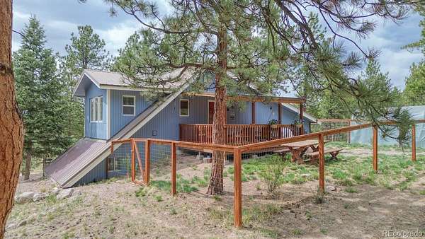 5.44 Acres of Land with Home for Sale in Westcliffe, Colorado