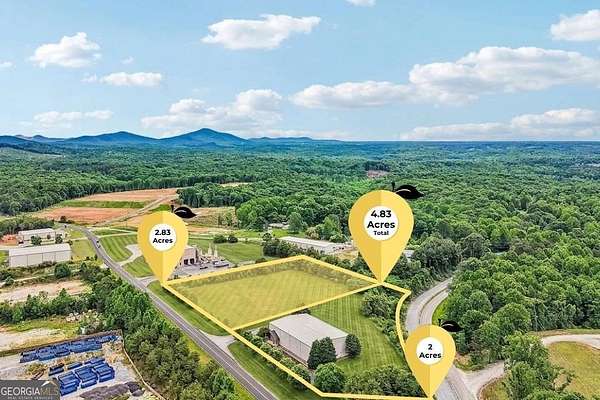 2 Acres of Improved Mixed-Use Land for Sale in Dahlonega, Georgia