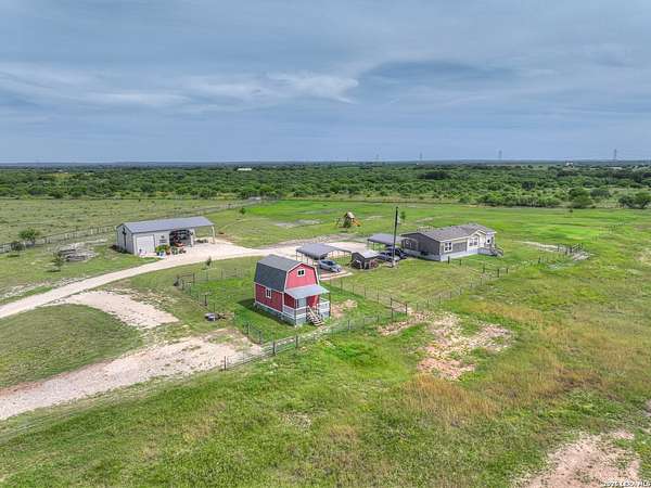 10 Acres of Land with Home for Sale in Seguin, Texas