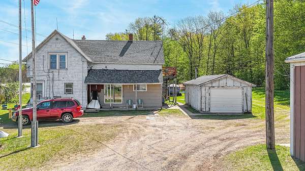 41 Acres of Recreational Land with Home for Sale in Hortonville, Wisconsin