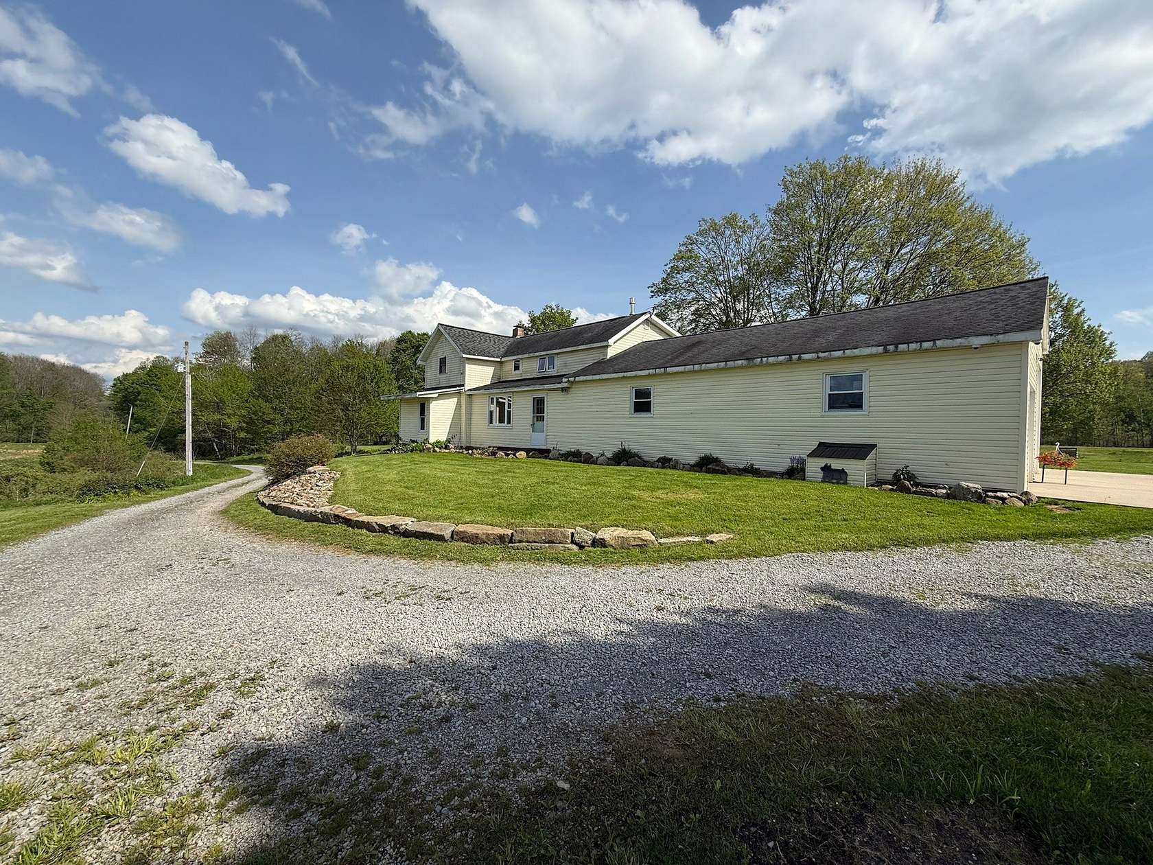 120 Acres of Recreational Land with Home for Sale in Cochranton, Pennsylvania
