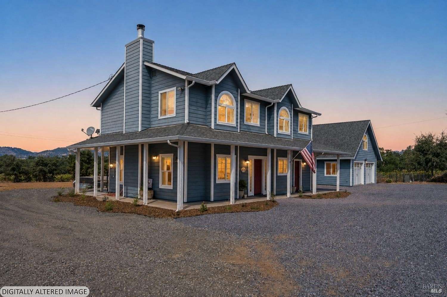 2.35 Acres of Land with Home for Sale in Redwood Valley, California