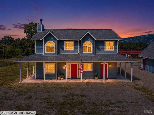 2.35 Acres of Land with Home for Sale in Redwood Valley, California