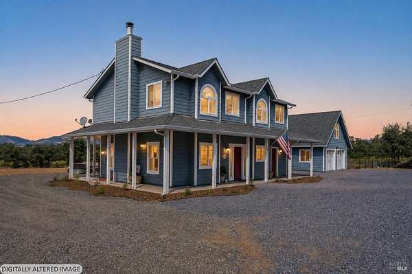 2.35 Acres of Land with Home for Sale in Redwood Valley, California