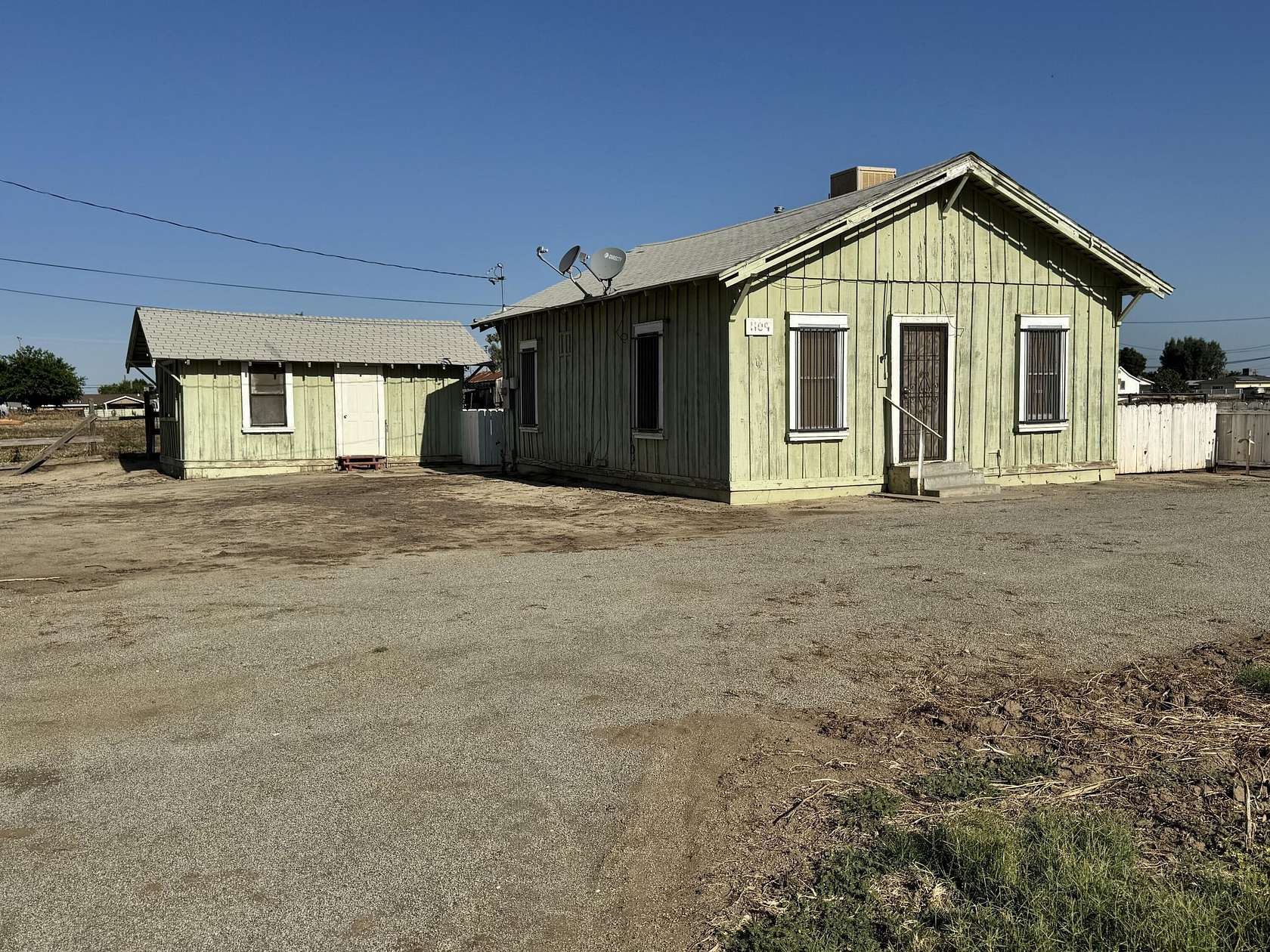 2 Acres of Land with Home for Sale in Porterville, California