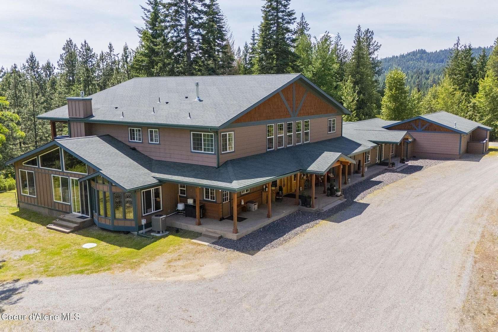 20 Acres of Recreational Land with Home for Sale in Rathdrum, Idaho