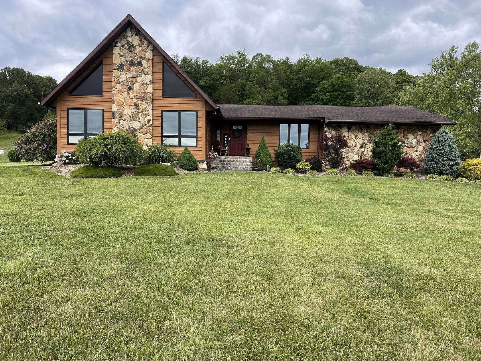 2 Acres of Land with Home for Sale in Milton, West Virginia