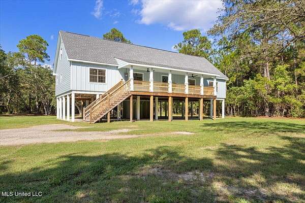 4 Acres of Land with Home for Sale in Pass Christian, Mississippi