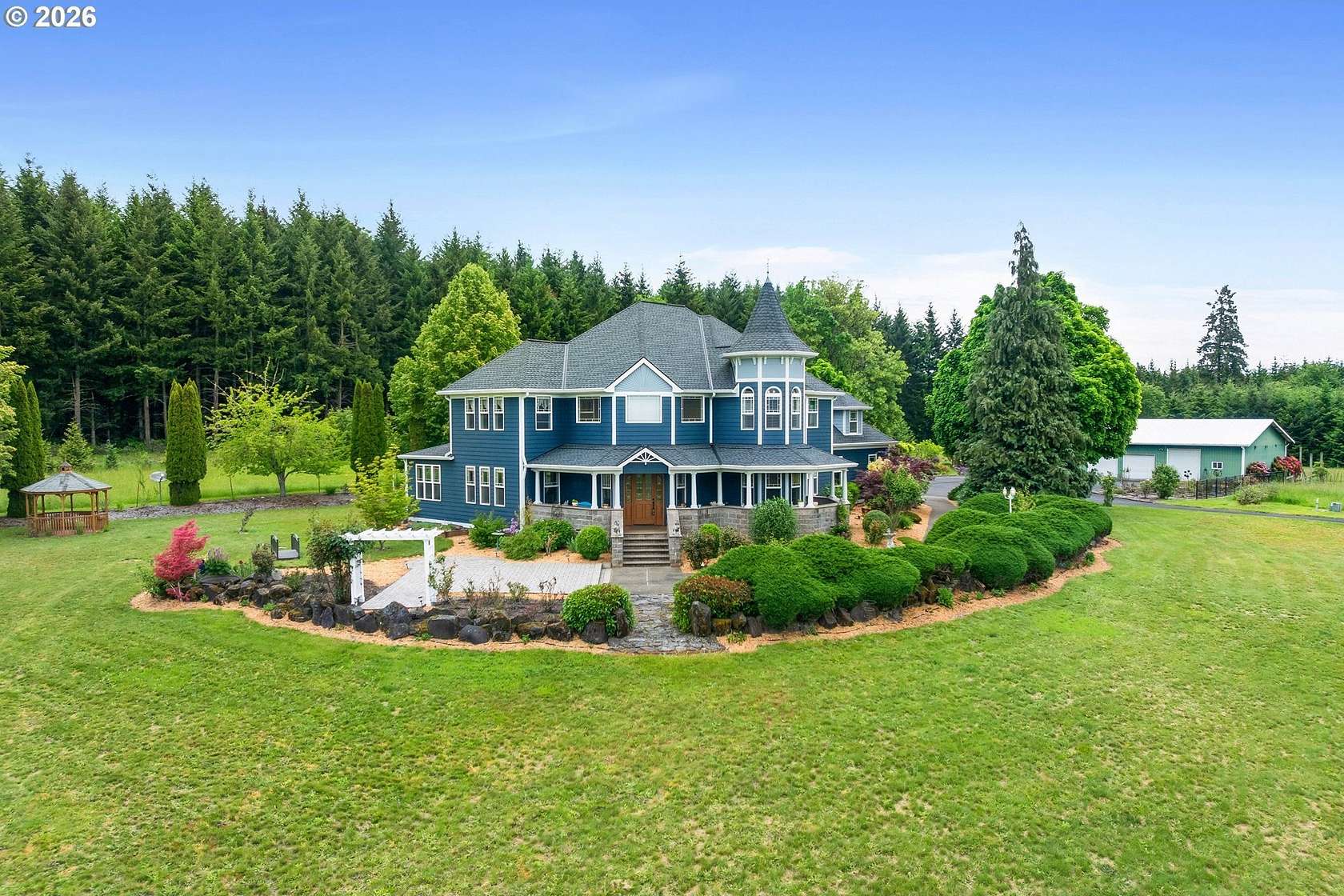 12 Acres of Land with Home for Sale in St. Helens, Oregon