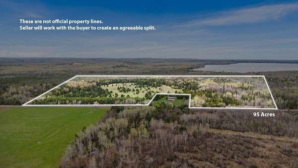 95 Acres of Recreational Land for Sale in Levering, Michigan