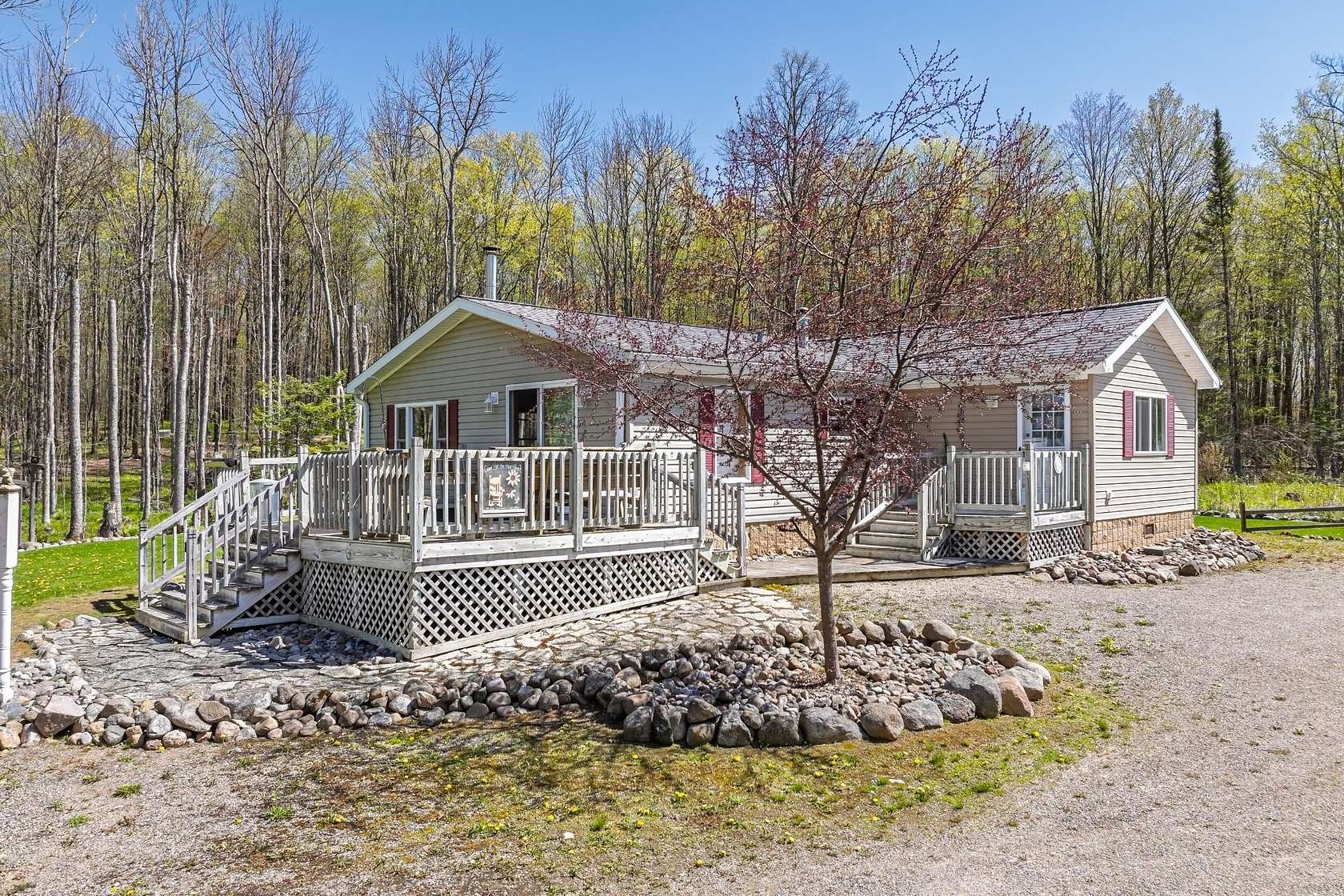 9.7 Acres of Land with Home for Sale in Argonne, Wisconsin