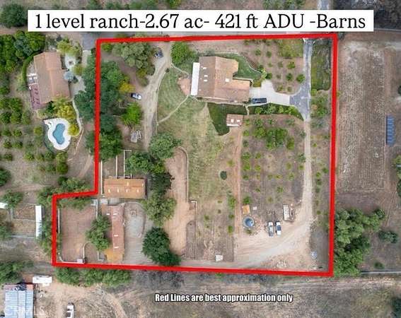 2.67 Acres of Land with Home for Sale in Valley Center, California