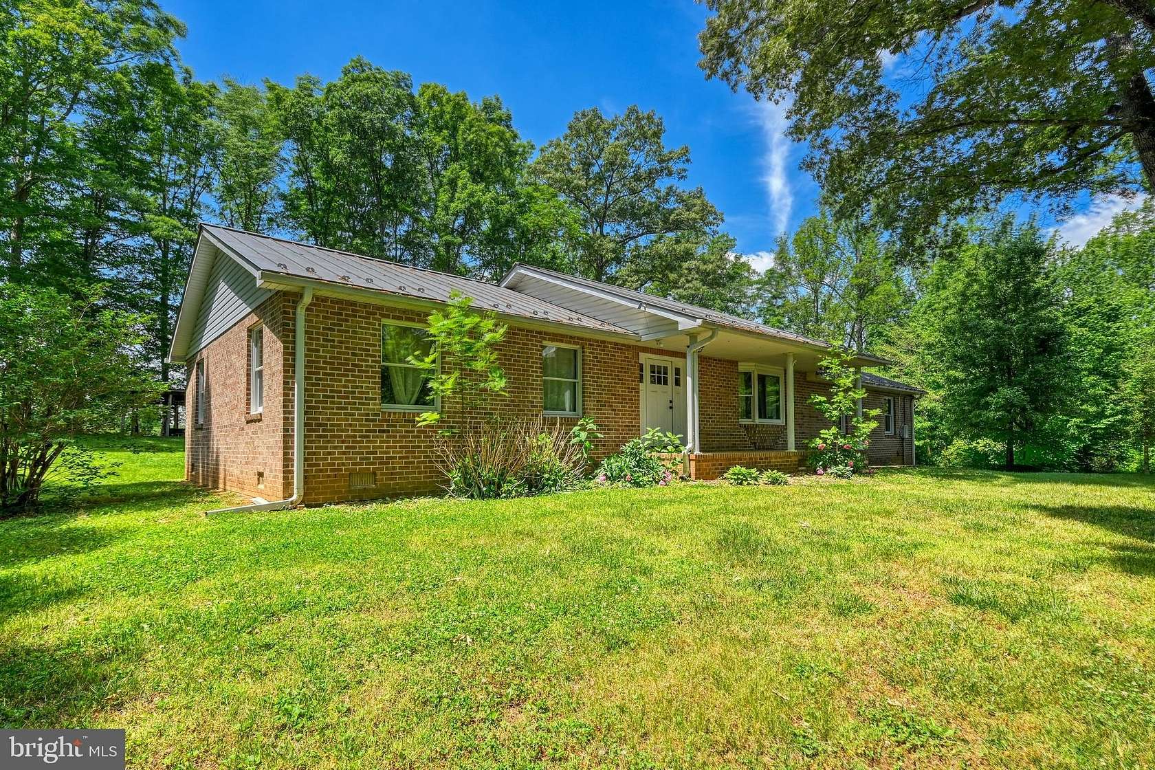 13.7 Acres of Land with Home for Sale in Bumpass, Virginia