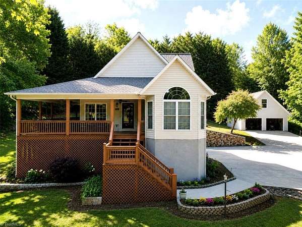 8.14 Acres of Land with Home for Sale in Wilkesboro, North Carolina