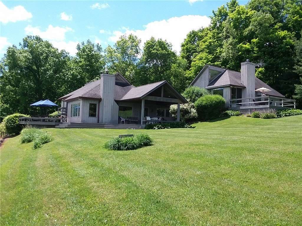 82 Acres of Recreational Land with Home for Sale in Naples, New York