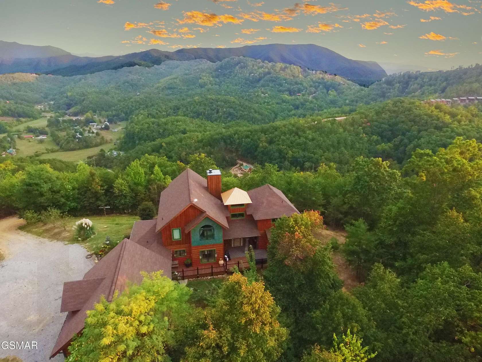 4.5 Acres of Land with Home for Sale in Sevierville, Tennessee