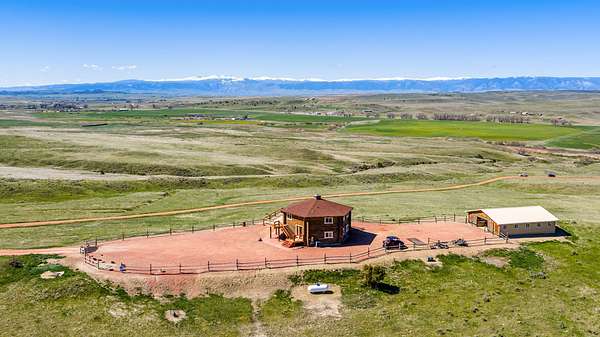 383 Acres of Land with Home for Sale in Sheridan, Wyoming