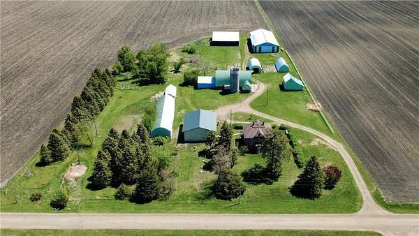 4.47 Acres of Land with Home for Sale in Lester Prairie, Minnesota