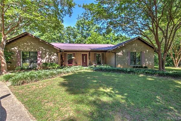 6.4 Acres of Land with Home for Sale in Coker, Alabama