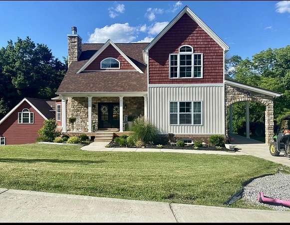 10 Acres of Land with Home for Lease in Sadieville, Kentucky
