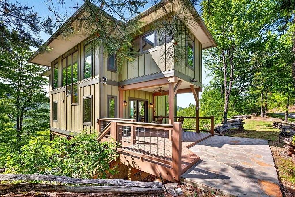 3.66 Acres of Land with Home for Sale in Bryson City, North Carolina