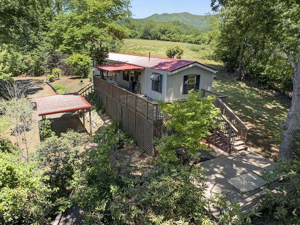 4.64 Acres of Land with Home for Sale in Franklin, North Carolina