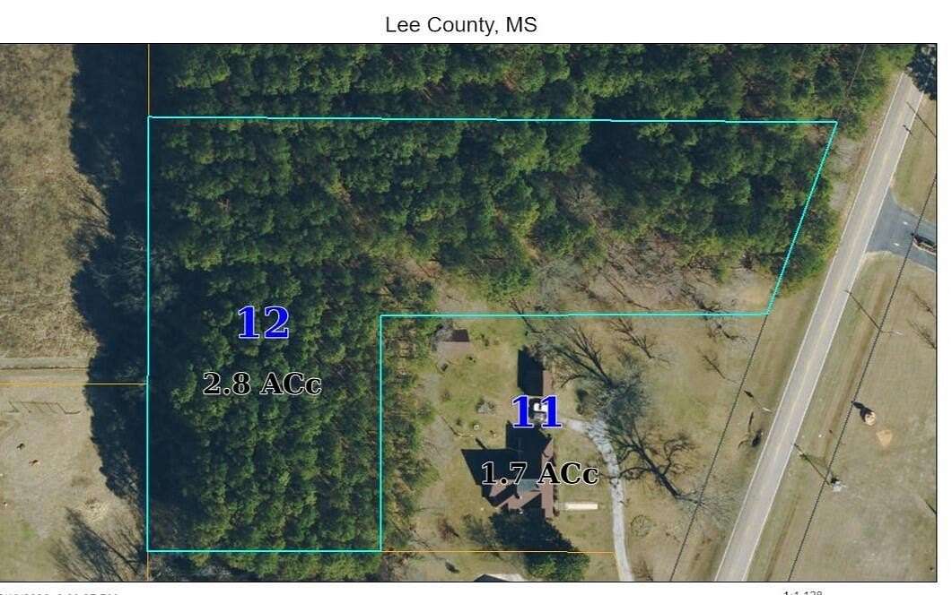 2.8 Acres of Residential Land for Sale in Baldwyn, Mississippi