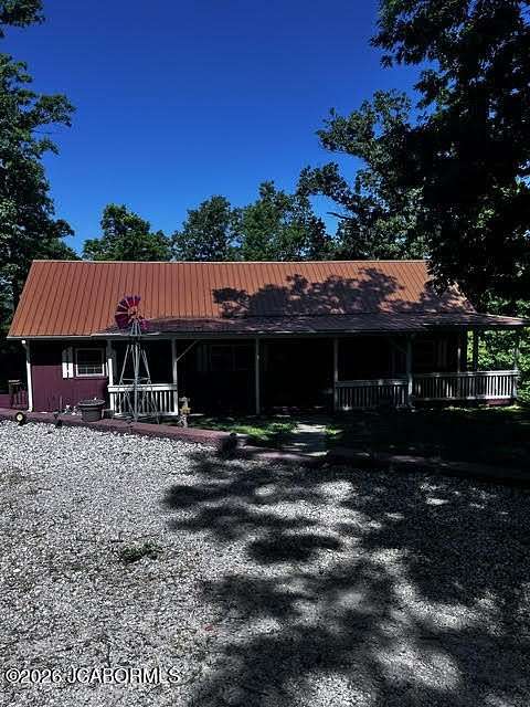 17.9 Acres of Recreational Land with Home for Sale in Gravois Mills, Missouri