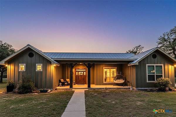 36.2 Acres of Recreational Land with Home for Sale in Leesville, Texas