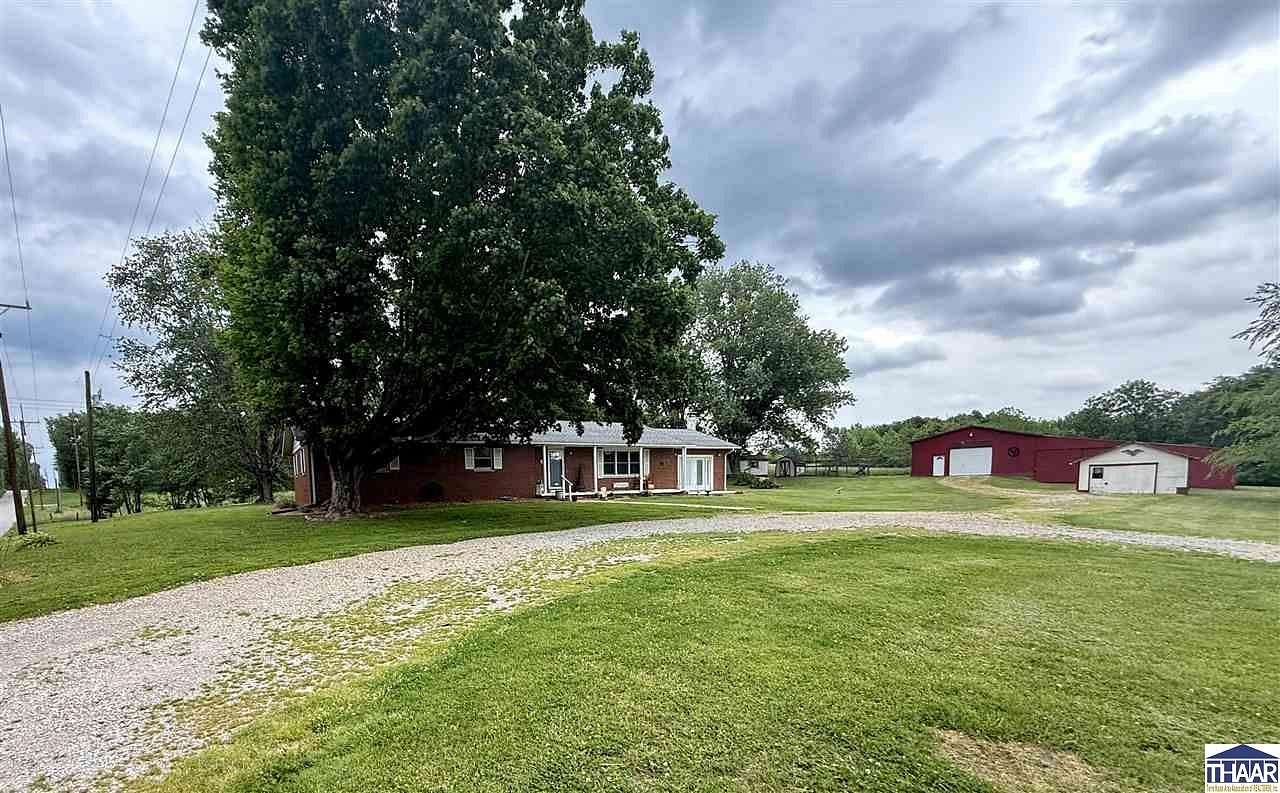 5 Acres of Land with Home for Sale in Linton, Indiana