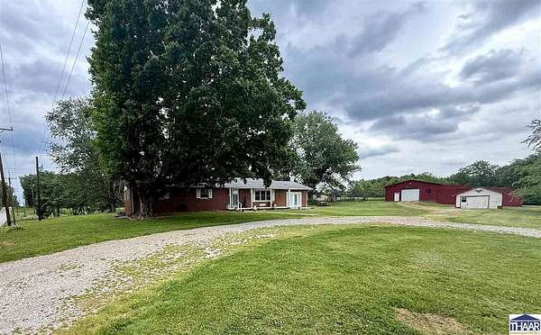 5 Acres of Land with Home for Sale in Linton, Indiana