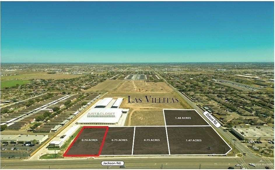 0.74 Acres of Mixed-Use Land for Sale in Pharr, Texas