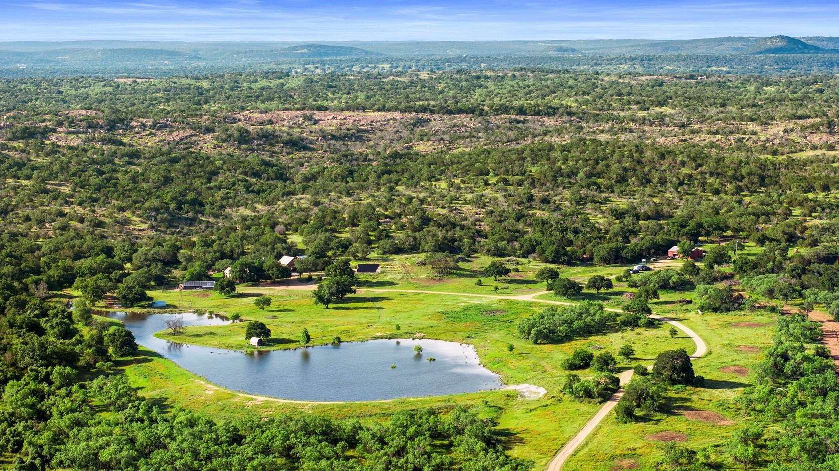 92 Acres of Land with Home for Sale in Burnet, Texas