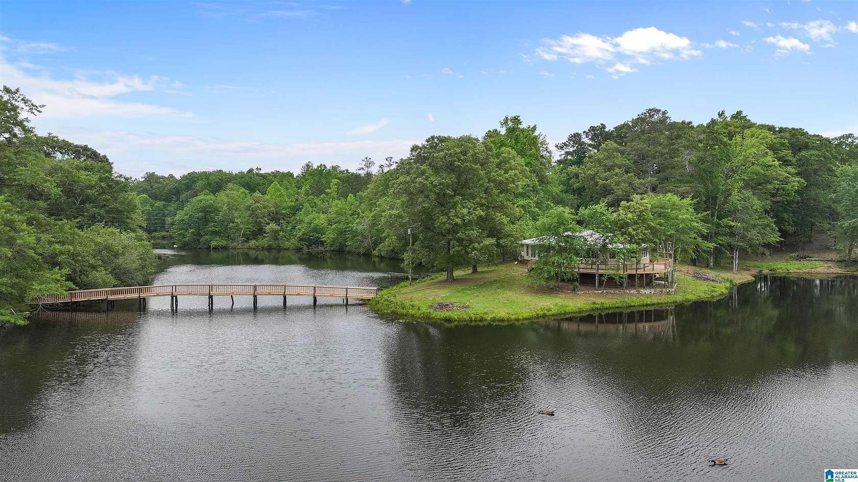 116 Acres of Land with Home for Sale in Jemison, Alabama
