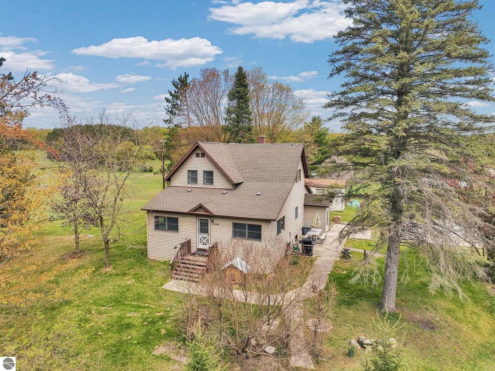 80 Acres of Land with Home for Sale in Le Roy, Michigan