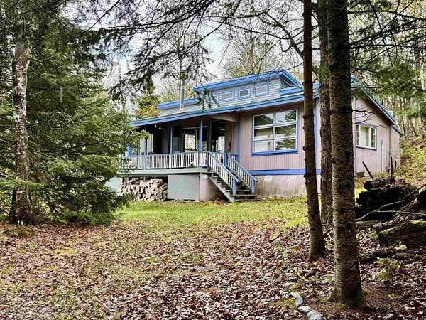 15 Acres of Recreational Land with Home for Sale in Stewartstown, New Hampshire