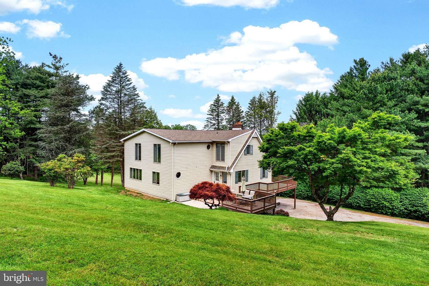 17.5 Acres of Land with Home for Sale in Glen Rock, Pennsylvania