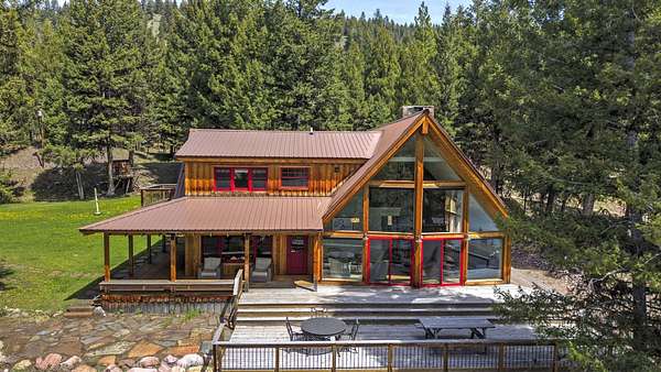 2 Acres of Land with Home for Sale in Seeley Lake, Montana