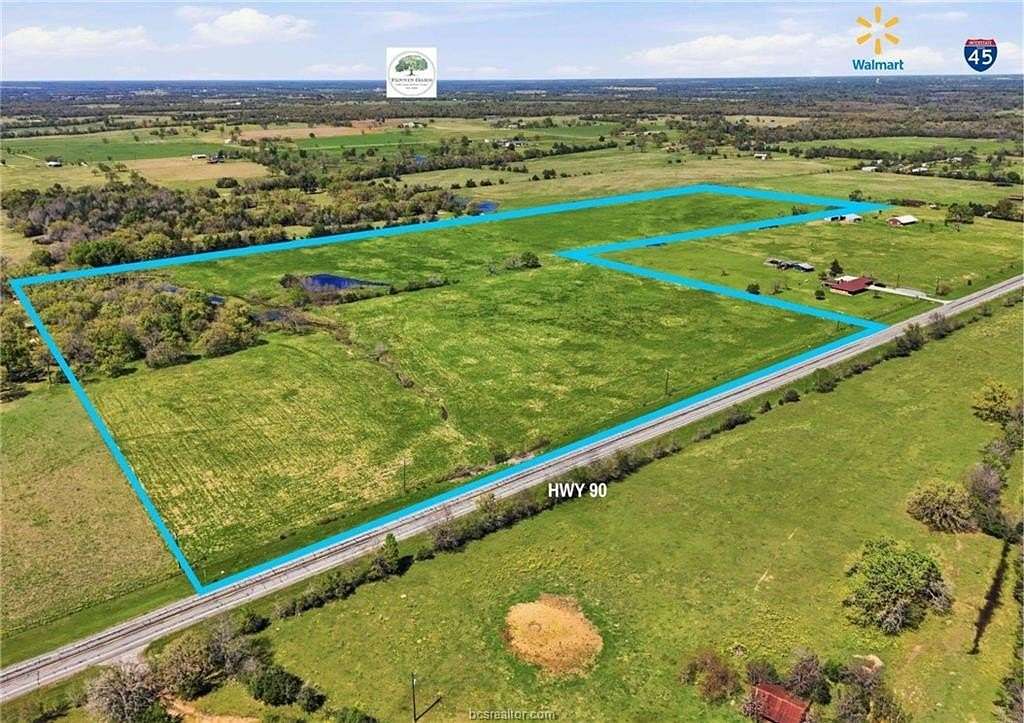 44.5 Acres of Agricultural & Residential Land for Sale in Madisonville, Texas