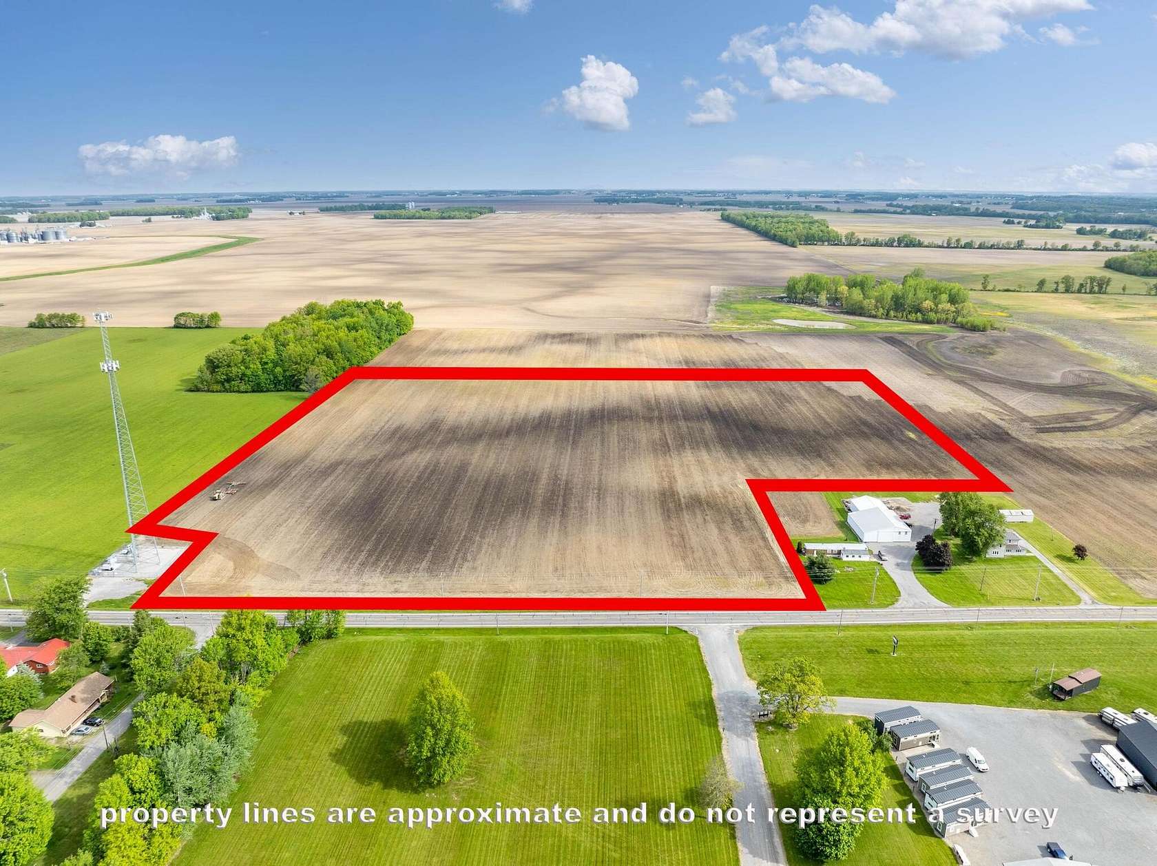 23 Acres of Agricultural & Residential Land for Sale in Lakeview, Ohio