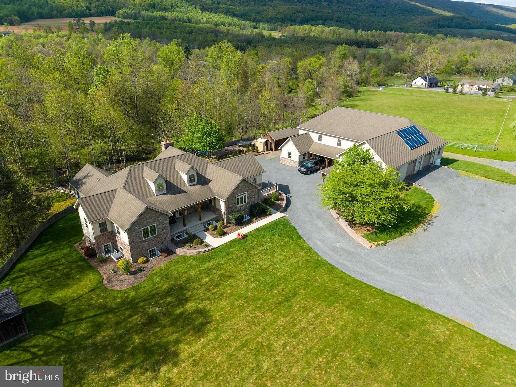 16.6 Acres of Land with Home for Auction in Millerstown, Pennsylvania