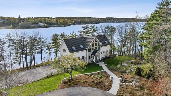 3.43 Acres of Land with Home for Sale in Woolwich, Maine