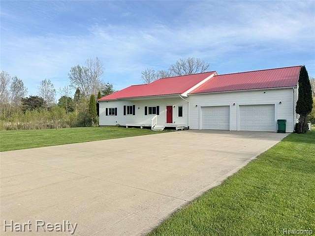 6.24 Acres of Land with Home for Sale in Rubicon Township, Michigan