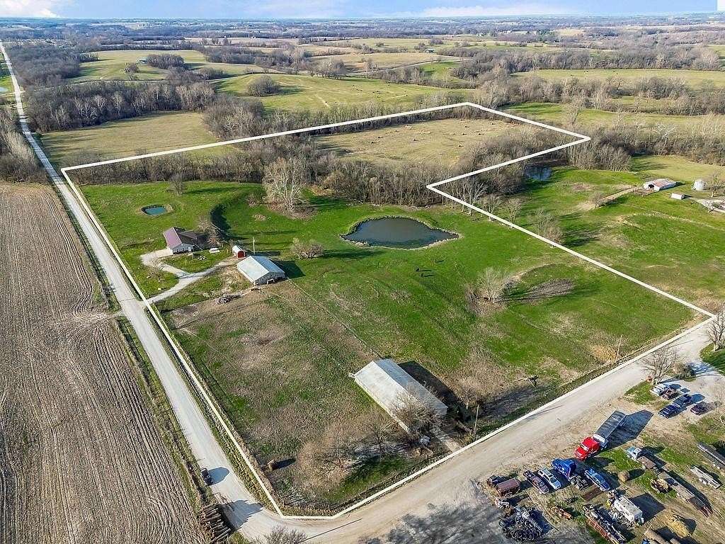 30.9 Acres of Land with Home for Sale in Odessa, Missouri