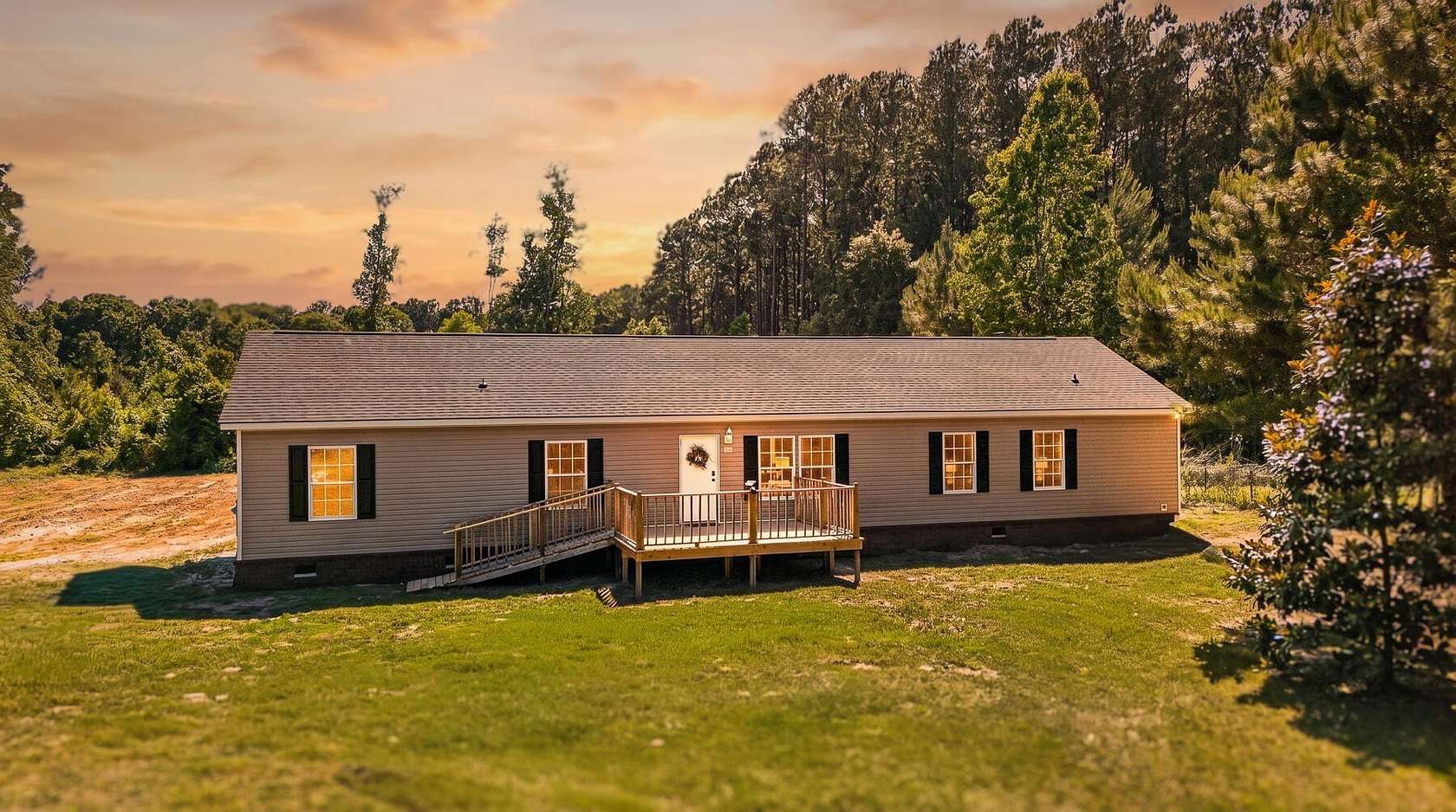 6.72 Acres of Land with Home for Sale in Harleyville, South Carolina